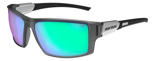 Óculos Solar Mormaii Joaca Force M0185d1385 Lente Espelhada Cor Fumé Espelho Verde-escuro Preto