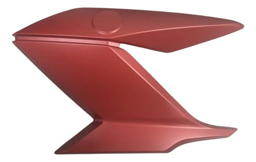 Tomada de Ar Esquerda Yamaha Fazer 150 2022 a 2023 Vermelho Fosco