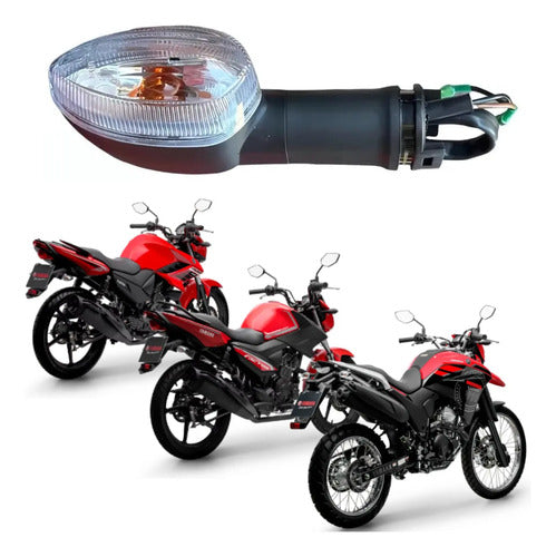 Pisca Traseiro Esquerdo Yamaha Fazer Factor 150 Lander 250