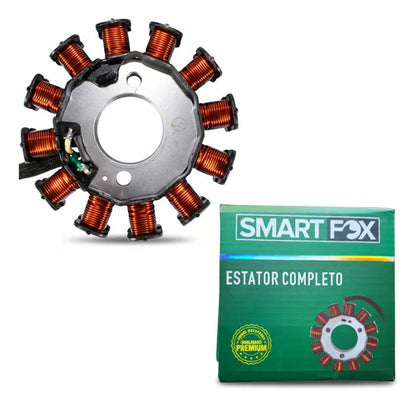 Magneto Estator com Bobina de Pulso Smartfox Honda Biz 125 2011 a 2015