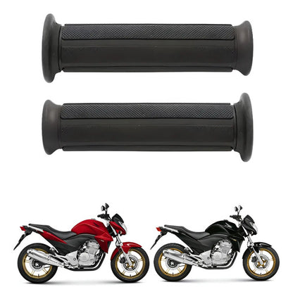 Par de Manoplas Paramotos Honda Cb 300r 2009 em diante Preto