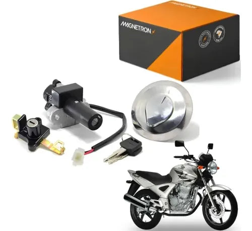 Conjunto de Travas Magnetron Honda Cbx 250 Twister 2006 em diante