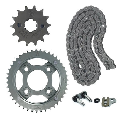 Kit Relação Smartfox com Retentor Honda Cg 125 Fan 2014 em diante 428OH 118L 43/14T