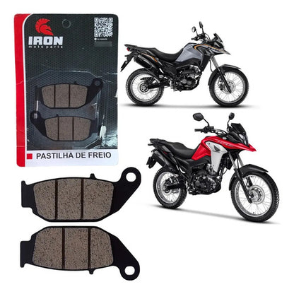 Pastilha de Freio Traseira Iron Honda Bros 160 Xre 190 Cb 250f Twister Cb 300f Twister