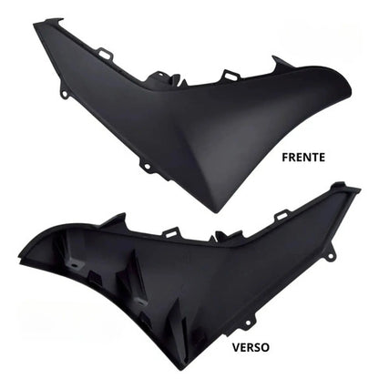 Moldura da Tampa Lateral Direita Yamaha Nmax 160 2021 a 2024 Preto Fosco
