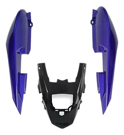 Rabeta Lateral Completa Paramotos Yamaha Fazer 150 2016 a 2022 Azul