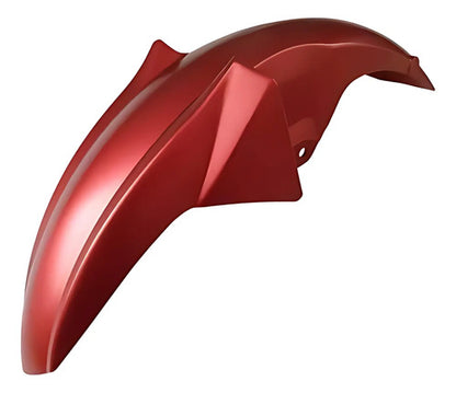 Paralama Dianteiro Paramotos Yamaha Fazer 150 2014 a 2025 Vermelho Fosco