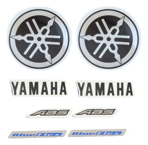 Kit Adesivos JS Yamaha Fazer Fz25 250 2018 a 2021 Preto