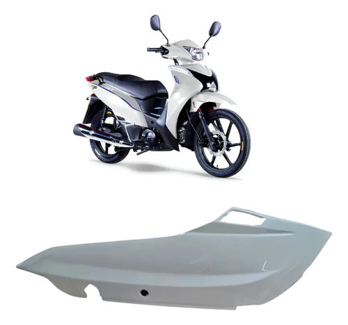 Rabeta Lateral Direita Iron Shineray Jet 50 2023 a 2026 Branco