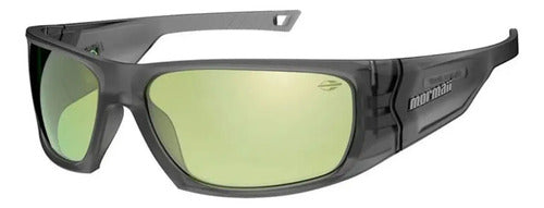 Óculos De Sol Mormaii Naxos Óculos Solar Naxos Feminino Masculino Lente Verde Preto Fosco