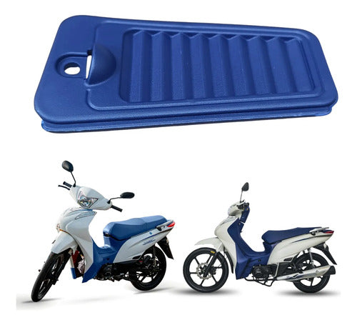 Acabamento da Carenagem Interna Direita Smartfox Shineray Jet 50 125 2023 a 2024 Azul