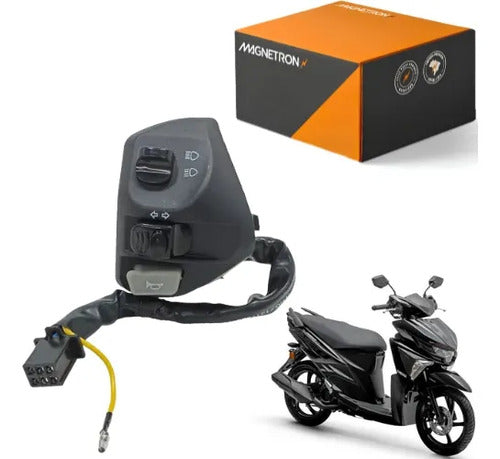 Interruptor do Farol com Seta Magnetron Yamaha Neo 125 2017 a 2024