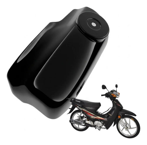 Tampa do Paralama Dianteiro Direita Iron Shineray Phoenix 50 2011 a 2015 Xy 50q 2009 a 2015 Preto