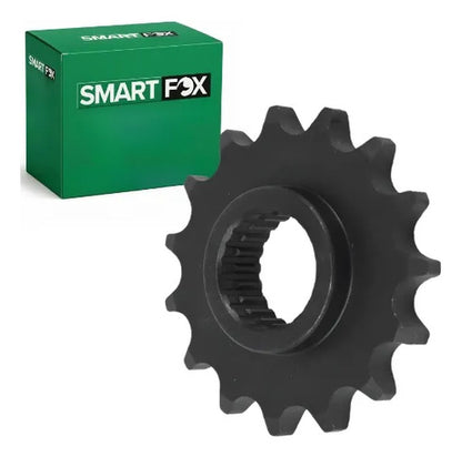 Pinhão de Transmissão 428 15 Dentes Smartfox Yamaha Fazer 250 2006 a 2025 Lander 250 2007 a 2008