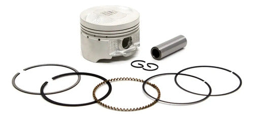 Kit Pistão com Anéis Magnetron Honda Cg 125 Titan Cargo 2002 a 2004 1,00 mm