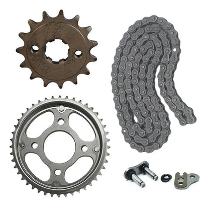 Kit Relação Smartfox com Retentor Honda Cg 160 Titan Fan Start Cargo 2016 a 2023 428OH 118L 44/15T