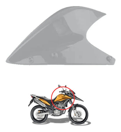 Aba do Tanque Superior Esquerda Paramotos Honda Xre 300 2010 a 2012 Sem Pintura