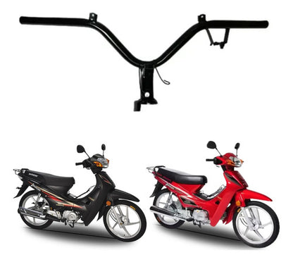 Guidão Iron Shineray Phoenix 50 Xy 50q 2011 a 2025 Preto