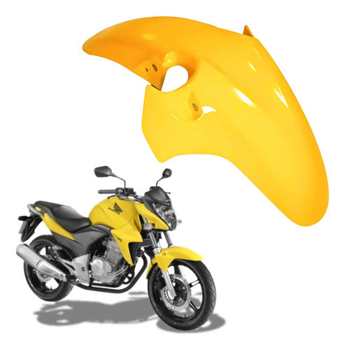Paralama Dianteiro Paramotos Honda Cb 300r 2009 em diante Amarelo