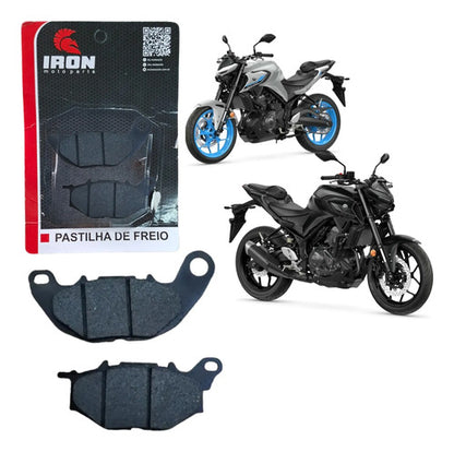 Pastilha de Freio Dianteira Iron Yamaha Xmax 250 Mt-03 Yzf-R3