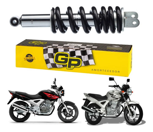 Amortecedor Traseiro Pro-Link GP7 Honda Cbx 250 Twister 2001 a 2008 Preto