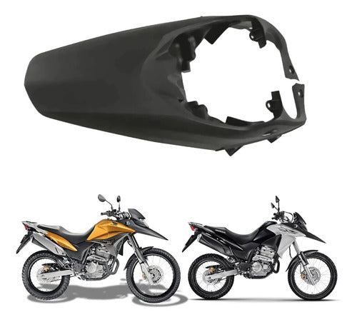 Paralama Dianteiro Superior Paramotos Honda Xre 300 2010 a 2018 Preto Fosco