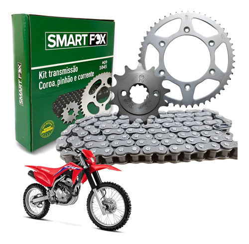 Kit Relação Smartfox sem Retentor Honda Crf 250f 2019 a 2022 520H 112L 50/13T