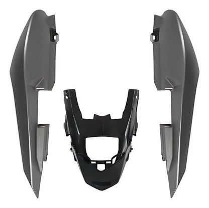 Rabeta Lateral Completa Paramotos Yamaha Fazer 150 2020 a 2021 Cinza Fosco