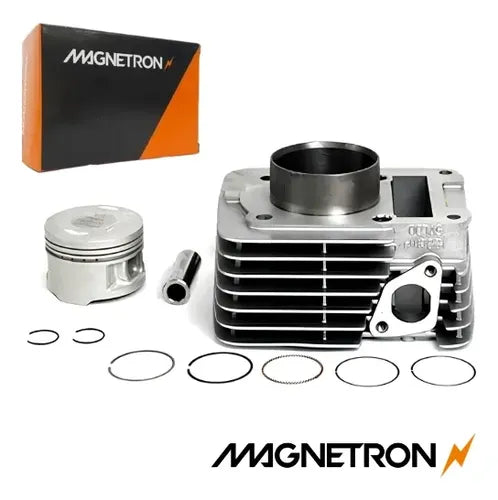 Kit Cilindro Pistão e Anéis Magnetron Yamaha Factor Xtz Ttr 125