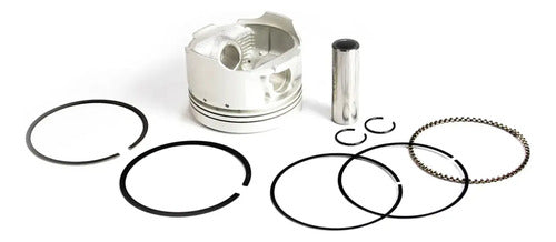 Kit Pistão com Anéis Magnetron Honda Cg 125 Titan 2002 a 2004 Bros 125 2003 a 2005 0,25 mm