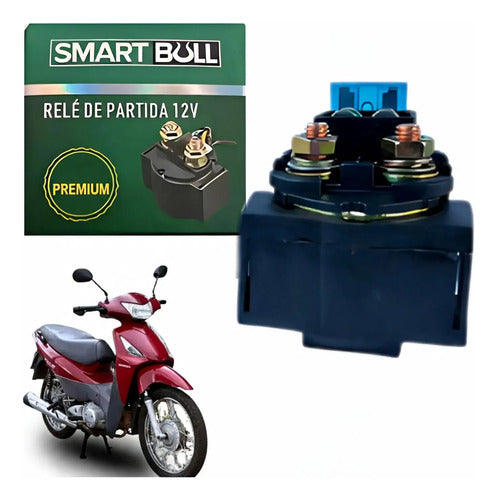 Relé de Partida Smartfox Honda Biz 125 2006 a 2008 12V