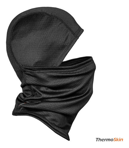 Balaclava Gola Térmica Curtlo Thermoskin Articulada Preto Tamanho G