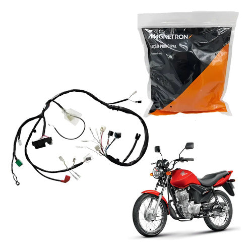 Fiação Chicote Elétrico Principal Magnetron Honda Cg 125 Fan 2012 a 2013