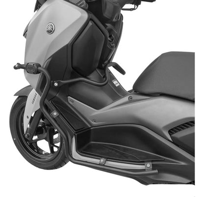 Protetor de Motor Scam Yamaha Xmax 250 2021 a 2025 Xmax 300 2026 em diante Preto Fosco
