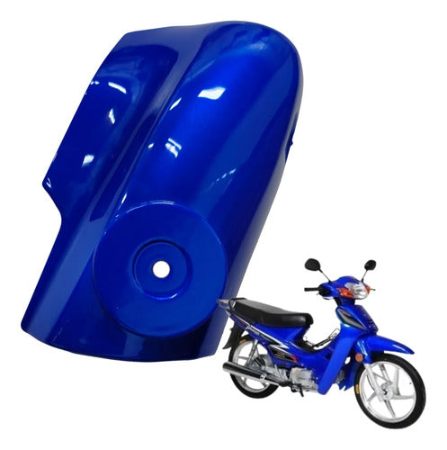 Tampa do Paralama Dianteiro Esquerda Iron Shineray Phoenix 50 2011 a 2015 Xy 50q 2009 a 2015 Azul