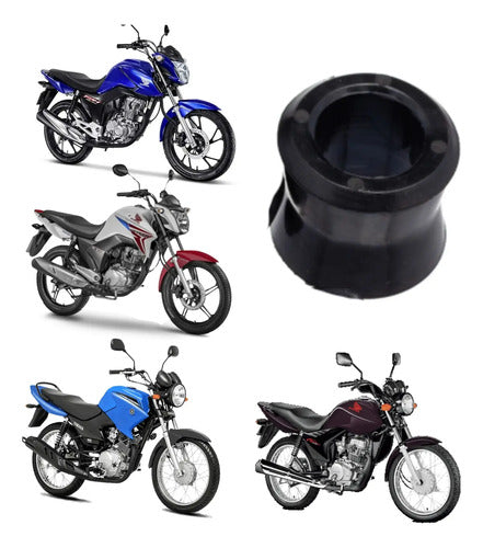 Bucha Superior do Amortecedor Traseiro de Borracha GP7 Honda Cg 125 150 160 Yamaha Factor 125 14 mm