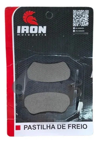 Pastilha de Freio Traseira Iron Yamaha Xmax 250 Mt-03 Yzf-R3