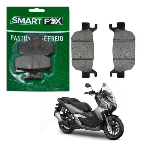 Pastilha de Freio Traseira Smartfox Honda Pcx Adv 150 Sh 150i