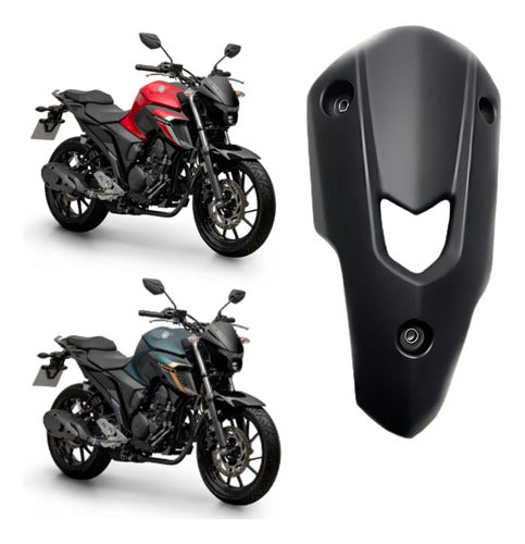 Protetor do Escapamento Yamaha Fazer Fz25 250 Preto