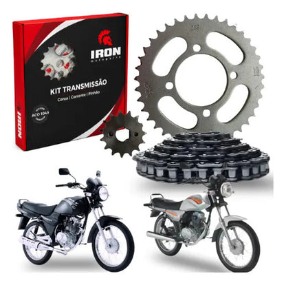 Kit Relação Iron sem Retentor Sundown Max Hunter 125 2004 em diante 428H 118L 39/15T