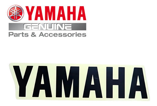 Emblema Adesivo Yamaha Fazer Fz25 250 Tracer 900 Mt-09 Mt-03 Preto
