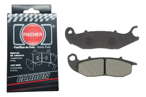 Pastilha de Freio Dianteira Fischer Yamaha Crosser 150 Lander Ténéré 250 Honda Pcx 125 150 FJ2660C