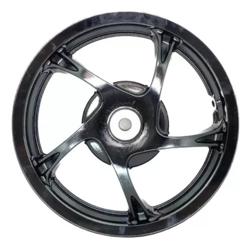 Roda Liga Leve Traseira Yamaha Neo 125 2017 a 2025 Aro 14