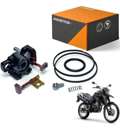 Suporte de Escovas do Motor de Partida Magnetron Honda Biz 125 Cg Bros 150 160 Titan Fan Start Cargo