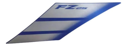 Adesivo da Tomada de Ar Direita Yamaha Fazer Fz25 250 2022 a 2023 Azul