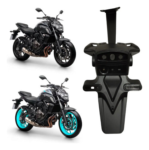 Suporte de Placa Yamaha Mt-07 2016 a 2025