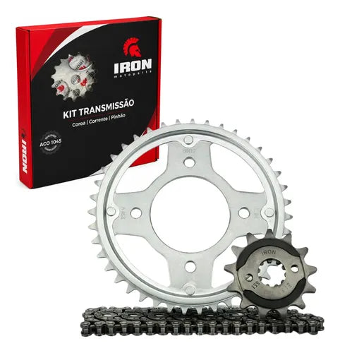 Kit Relação Iron sem Retentor Honda Cb 300f Twister 2023 em diante 520H 110L 38/14T