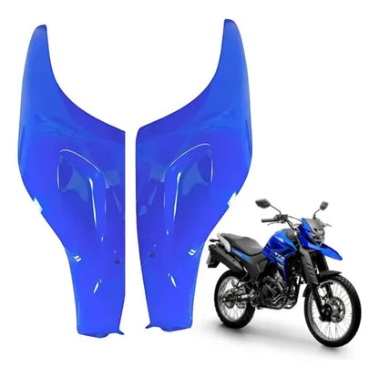 Par de Capas do Tanque Paramotos Yamaha Lander 250 2020 a 2024 Azul