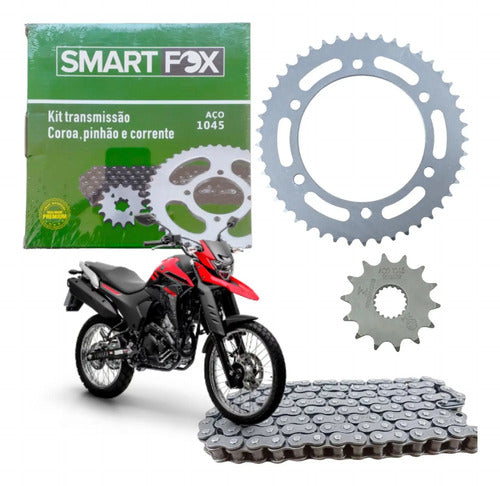 Kit Relação Smartfox sem Retentor Yamaha Lander Ténéré 250 520H 106L 40/13T