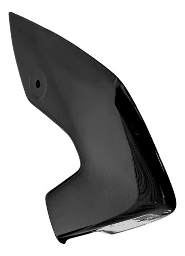 Bananinha Carenagem Lateral do Farol Direita Yamaha Factor Dx 150 2025 Preto Metálico